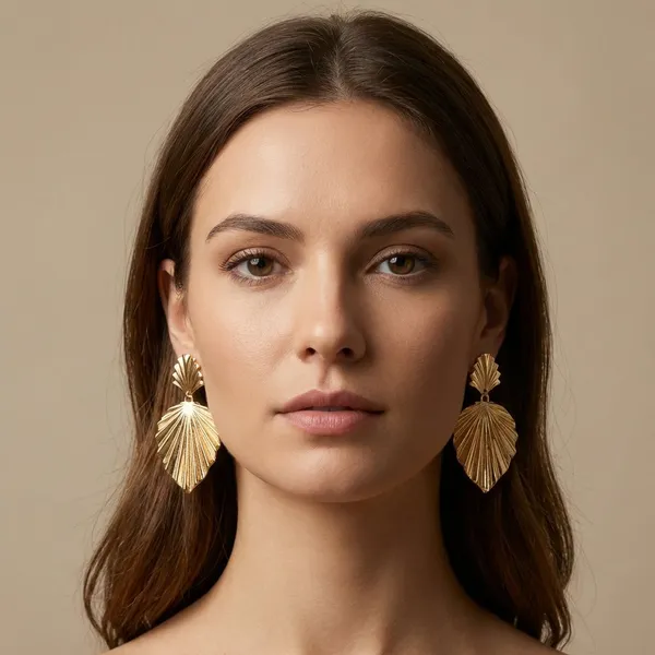 Gold_Brass_Leaf_Statement_Hangings_For_Women