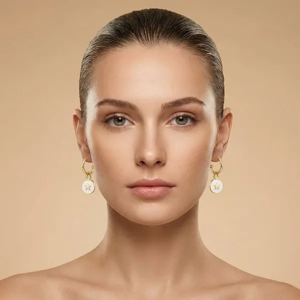 Gold_Brass_White_Button_Drops_For_Women