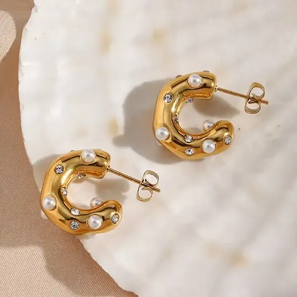 Gold_Brass_Gold_Bold_Hoops_For_Women