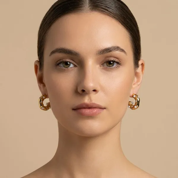 Gold_Brass_Gold_Bold_Hoops_For_Women