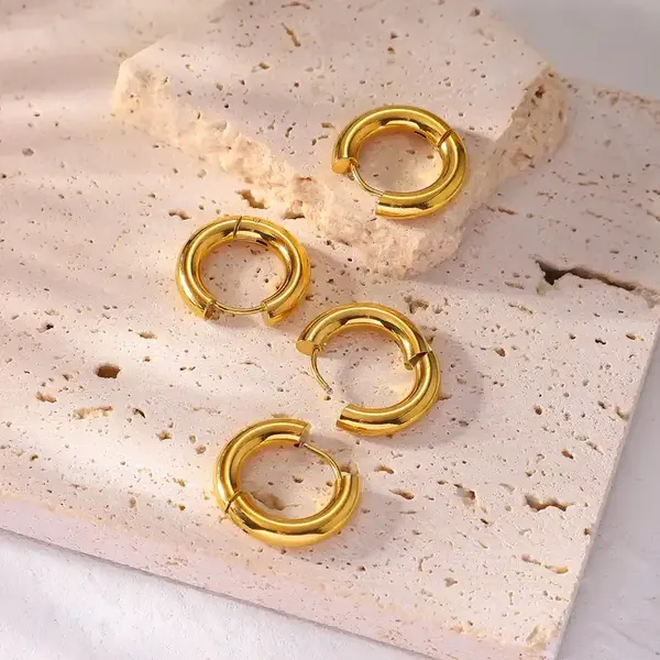 Gold_Brass_Gold_Hoops_For_Women