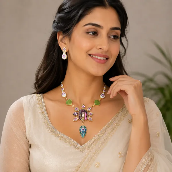 Maharani_Hand_Painted_Necklace
