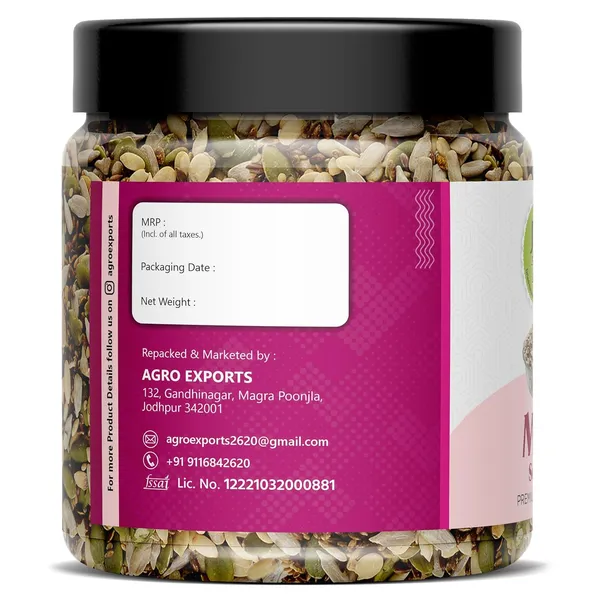 Nature_Fridge_Roasted_Seeds_500G_Jar_Pack_|_Edible_Seeds_Trail_Mix_|_Flax_Seeds,_Chia_Seeds,_Sunflower_Seeds,_Pumpkin_Seeds,_&_Watermelon_Seeds_|_Healthy_Super_Seeds_Mix_for_Eating_|_Dry_Roasted