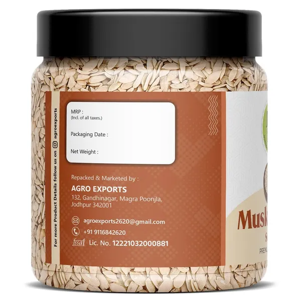 Nature_Fridge_Natural_Muskmelon_Seeds_JAR_PACK_|_Kharbooj_Magaz_|_Kharbhuja_Beej_|_Seed_for_Eating_High_in_Protein,_Potassium,_Magnesium_&_Iron_|_Immunity_Booster_Superfood_(750gm)
