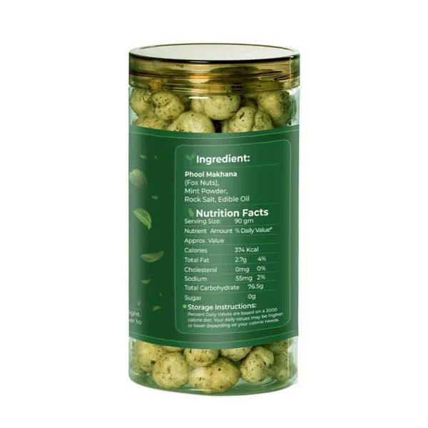 Roasted_Flavoured_Makhana_Mint_Flavour_Phool_Makhana_Made_With_Real_Makhana_Healthy_Snack_Rich_Protein_Fiber_Roasted_Olive_Oil_90_Gm