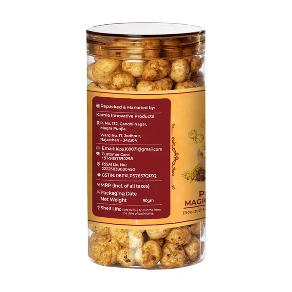 Roasted_Flavoured_Makhana_Magic_Masala_Flavour_Healthy_Snack_Cholesterol_Free_Roasted_Olive_Oil_90_Gm