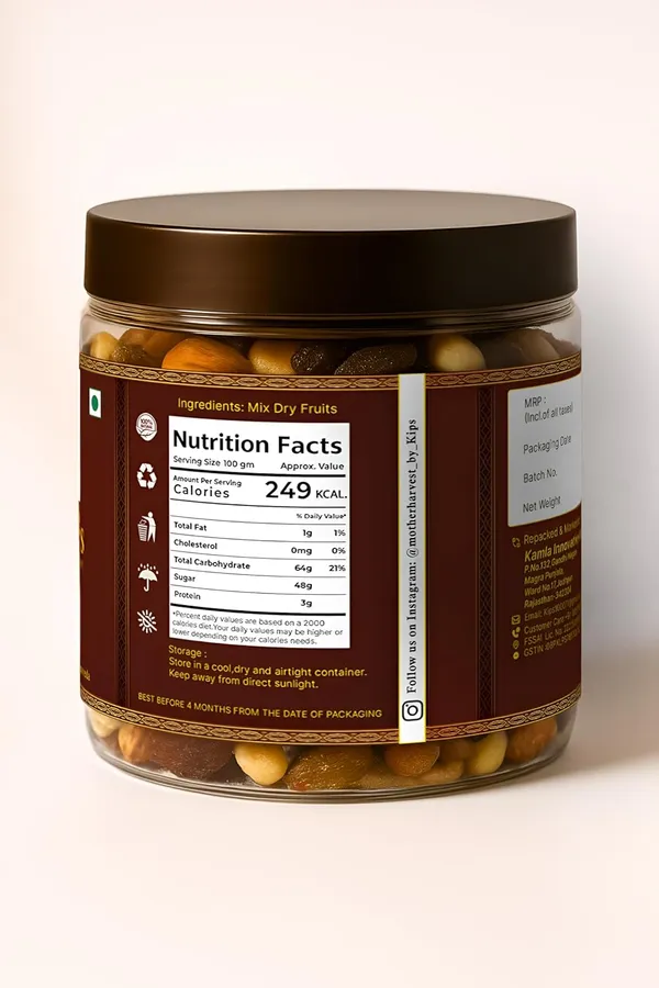 Panchmeva_Dry_Fruits_Mix_250_G_Fit_For_Fasting_Healthy_Snacks_Mixed_Nuts_Almonds_Cashews_Dates_Black_Raisin_Green_Raisin