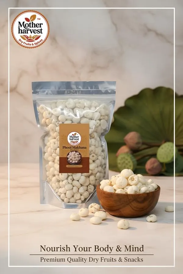 Prasadam_Makhana_Crunchy_Phool_Makhana_Handpicked_Fox_Nuts_Healthy_Diet_Snack_200_Gm