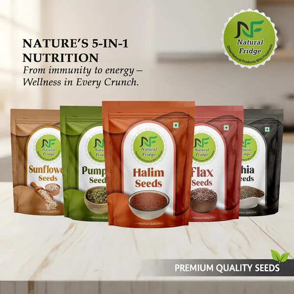 Natural_Fridge_5_Superseed_Combo_(Chia,_Pumpkin,_Sunflower_&_Flax,_halims_seeds_)_200gms_each_(1kg_total)_Immunity_combo_for_Weight_Management_|_Mix_Seeds_for_Eating_Diet_Snacks_Superfood_Perfect_for_Gifting