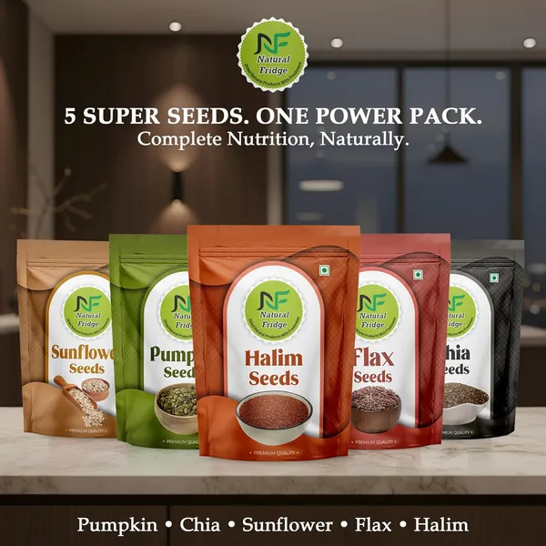 Natural_Fridge_5_Superseed_Combo_(Chia,_Pumpkin,_Sunflower_&_Flax,_halims_seeds)_(200gms_each)_Immunity_combo_for_Weight_Management_|_Mix_Seeds_for_Eating_Snacks_|_(Pack_of_5)_1kg