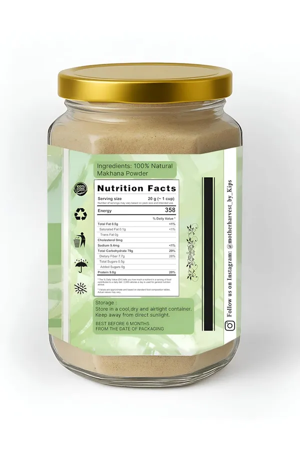Makhana_Powder_Fox_Nut_Powder_Diabetic_Friendly_Rich_Minerals_Iron_Zinc_No_Preservatives_No_Added_Sugar_200_Gm