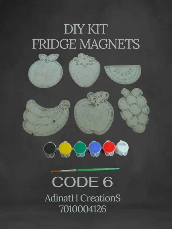 Diy_Fruit_Fridge_Magnets_Kit_Code_6_set_of_2_each_has_5_pcs_total_10_pcs