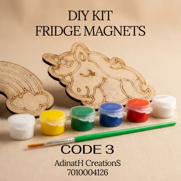 Diy_Unicorn_And_Pony_Fridge_Magnet_Painting_Kit_Code_3_set_of_2_each_has_5_pcs_total_10_pcs