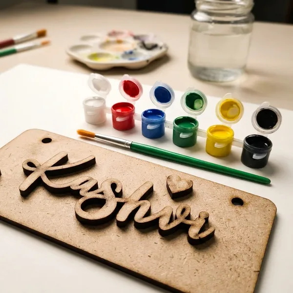 Diy_Plane_Name_Plate_Customizable_Wooden_Craft_Kit