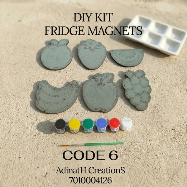 Diy_Fruit_Fridge_Magnets_Kit_Code_6_set_of_2_each_has_5_pcs_total_10_pcs