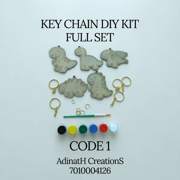 Diy_Dinosaur_Keychain_Painting_Kit_Set_Of_5_set_of_2_each_has_5_pcs_total_10_pcs