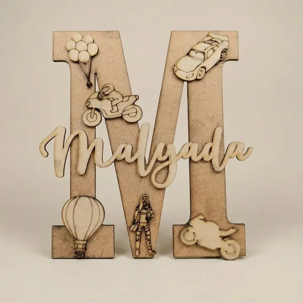 Personalized_Wooden_Letter_M_Malyada_Name_Plaque_With_Travel_Theme