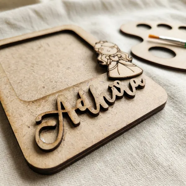 Personalized_Wooden_Photo_Frame_With_Cartoon_Character_And_Name_3_layer