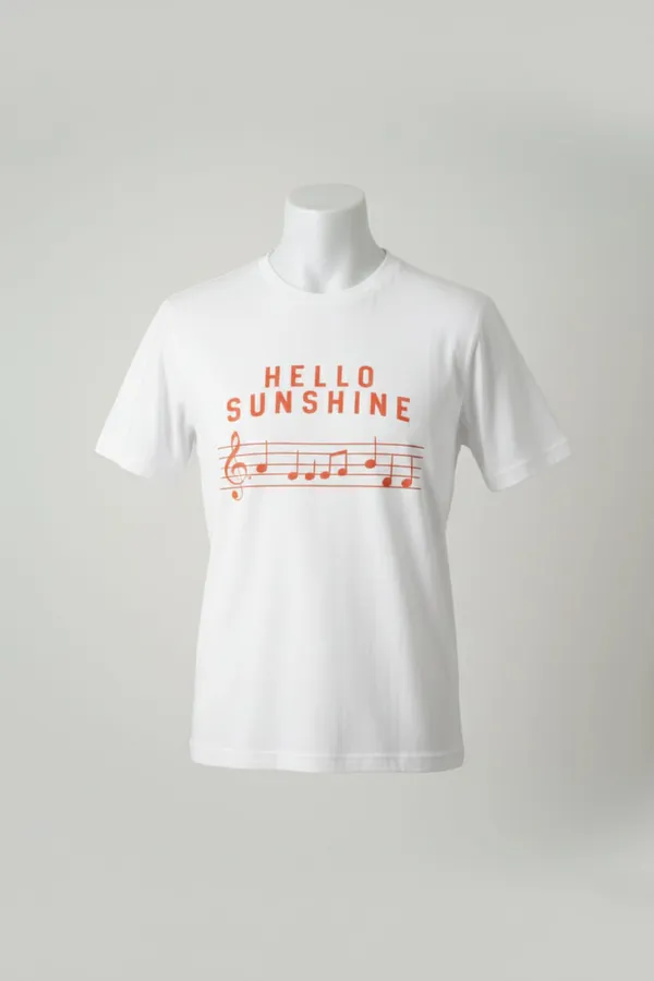 Cotton_T-SHIRT_Sunshine_For_Men_&_Women