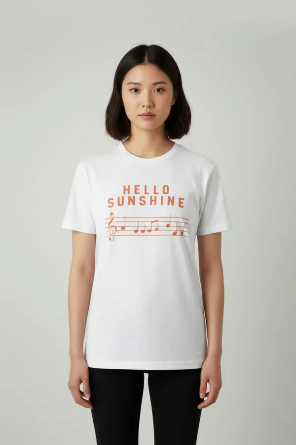 Cotton_T-SHIRT_Sunshine_For_Men_&_Women