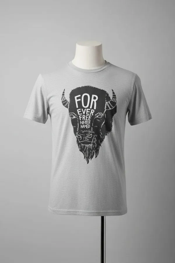 Grey_Cotton_T-Shirt_For_Men_&_Women