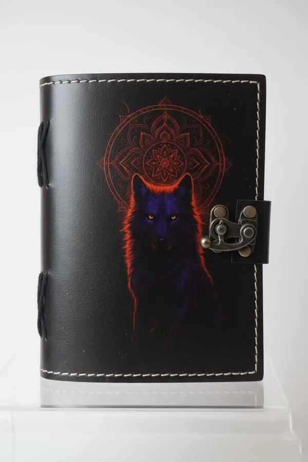 Journal_DIARY_MANDALA_WOLF