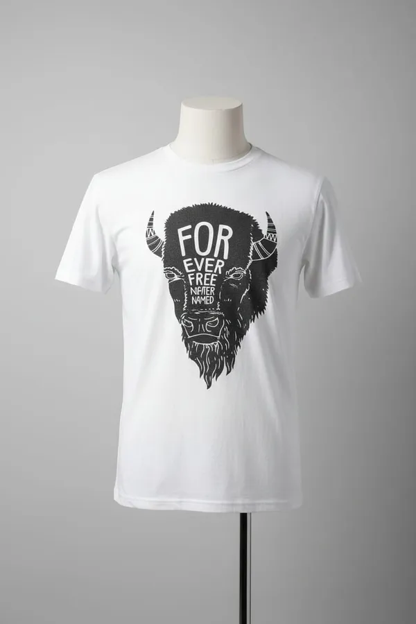 White_Cotton_T-Shirt_For_Men_&_Women