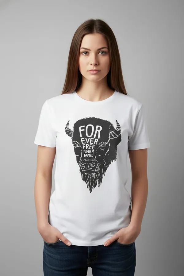 White_Cotton_T-Shirt_For_Men_&_Women