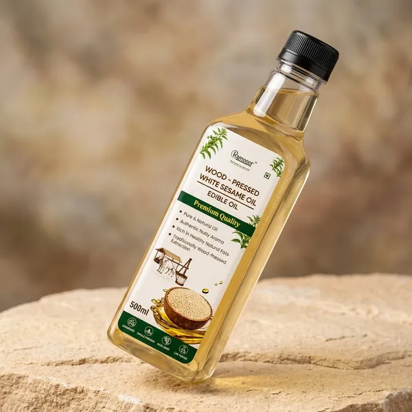 Ramnoor_Organic_Wood_Pressed_White_Sesame_Oil