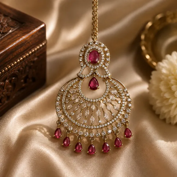 Gold_Tone_Red_Stone_Studded_Chandelier_Maang_Tikka_For_Women