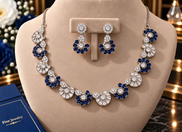 Blue_Floral_Stone_Brass_Necklace_Set_For_Women