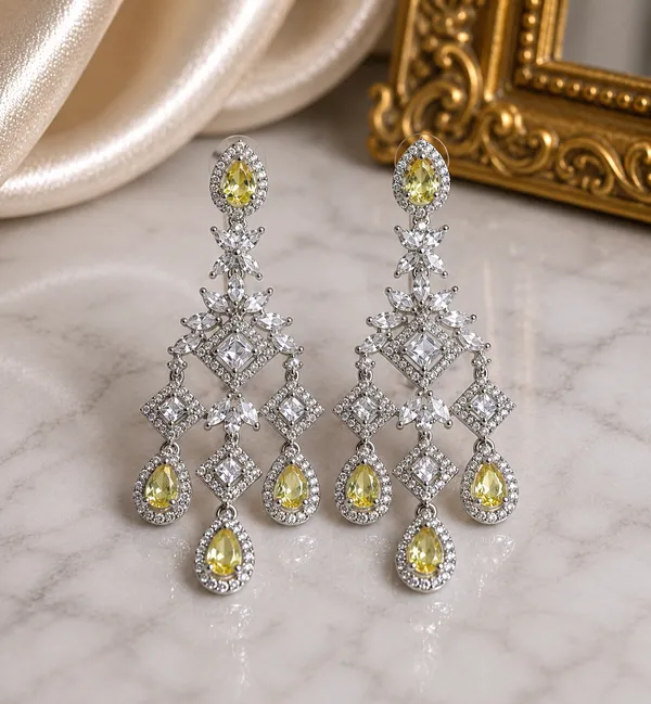Silver_Brass_Crystal_Chandelier_Earrings_For_Women