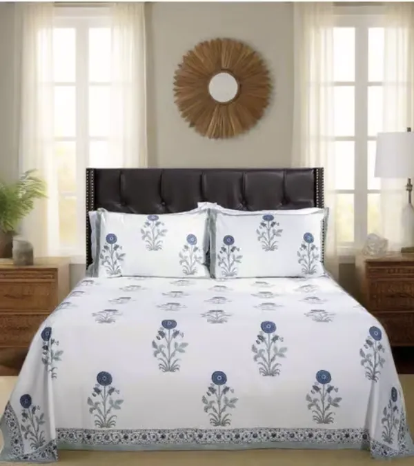 White_Cotton_Double_Bedsheets_with_2_Pillow_Cover