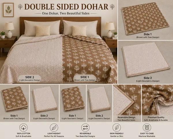 Brown_Reversible_Cotton_Dohar_|_Double-Sided_Lightweight_AC_Blanket