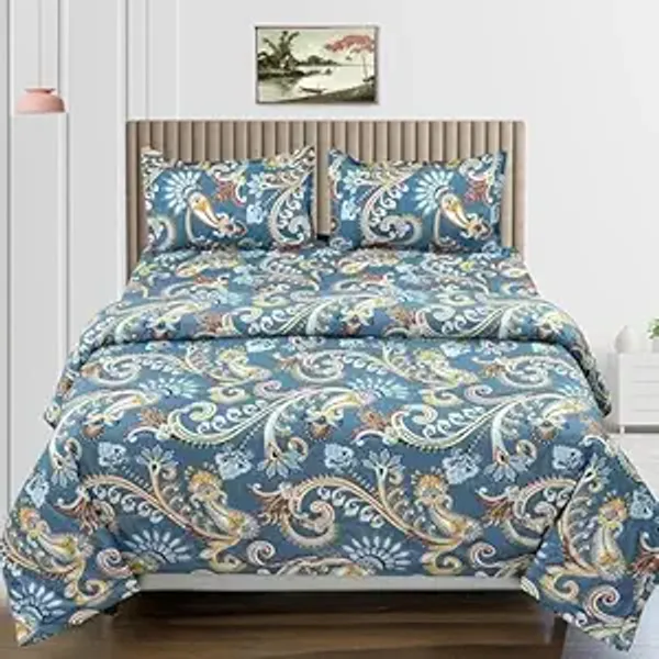 Cotton_Double_Bedsheets_With_2_Pillow_Covers