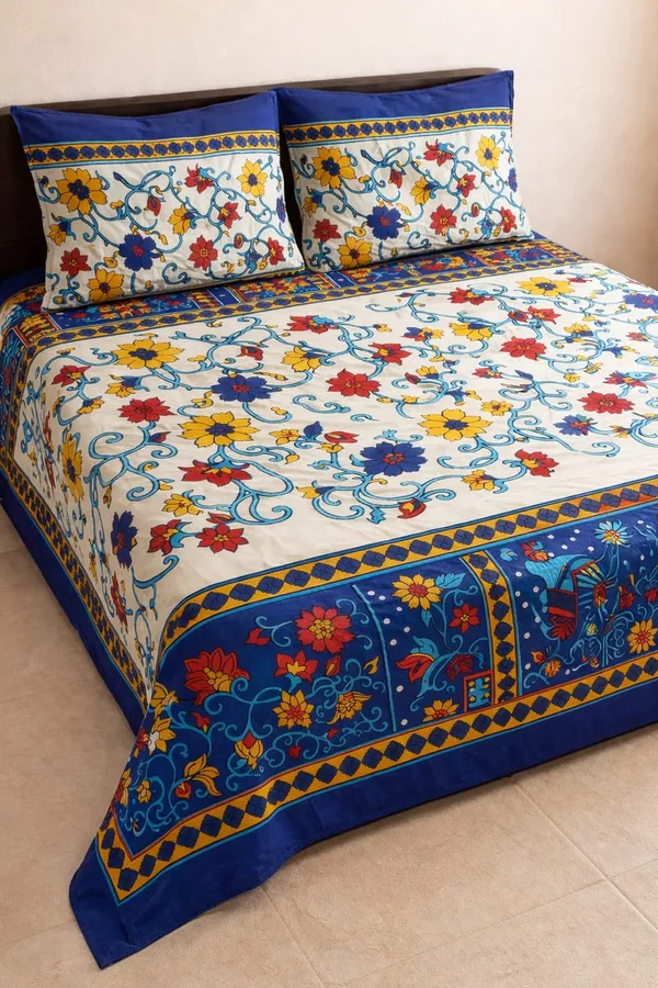 Cotton_Double_Bedsheets_with_2_Pillow_Cover