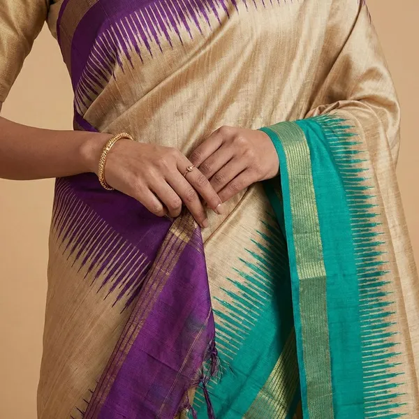 Multicolor_Tussar_Silk_Digital_Print_Saree_For_Women