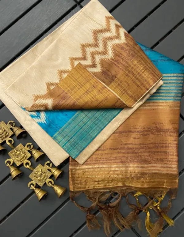 Multicolor_Tussar_Silk_Digital_Print_Saree_For_Women