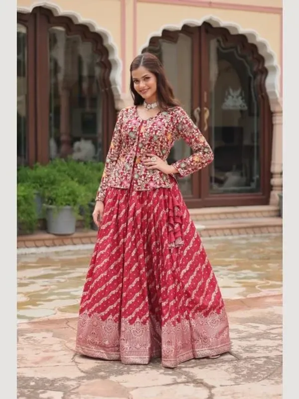 Trending_Fashionable_Viscose_Lehenga_With_Sequins_Embroidered_work