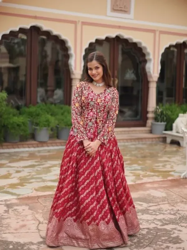 Trending_Fashionable_Viscose_Lehenga_With_Sequins_Embroidered_work