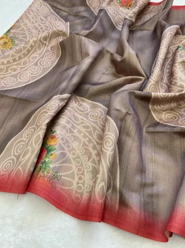 Multicolor_Tussar_Silk_Digital_Print_Saree_For_Women