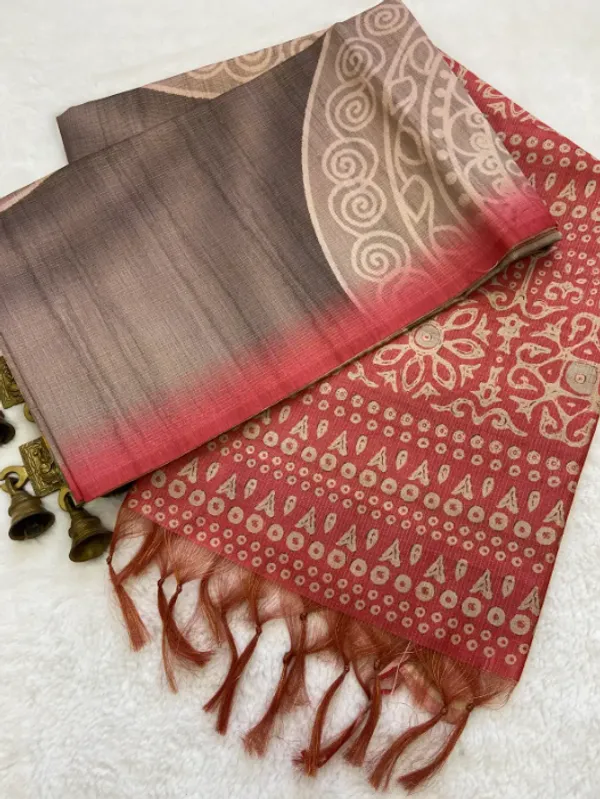 Multicolor_Tussar_Silk_Digital_Print_Saree_For_Women