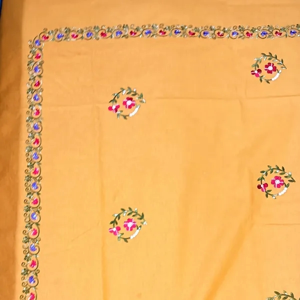 Pack_Of_1_Mustard_Cotton_Embroidered_Khoobsurat_Bedsheet_Double_Bed