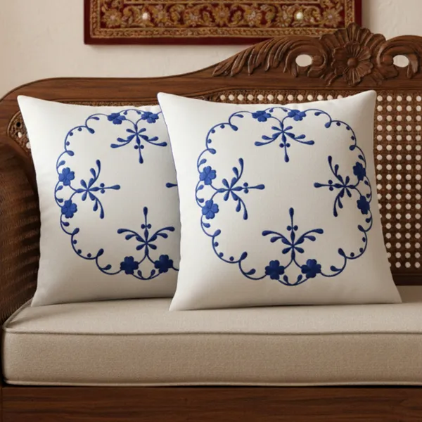 Pack_Of_4_White_Cotton_Embroidered_Neelima_Cushion_Cover