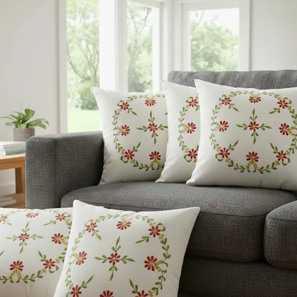 Pack_Of_5_White_Cotton_Embroidered_Madhurima_Cushion_Cover