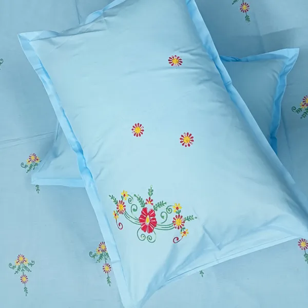 Pack_Of_1_Sky_Blue_Cotton_Embroidered_Akashi_Bedsheet_Double_Bed
