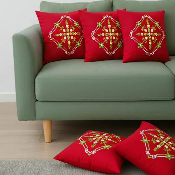 Pack_Of_5_Red_Cotton_Embroidered_Sukoon_Cushion_Cover