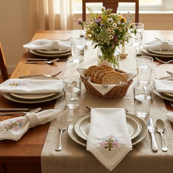 Pack_Of_6_White_Cotton_Embroidered_Floral_Napkin_04_Table_Napkin