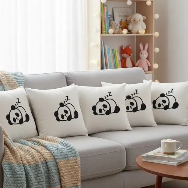 Pack_Of_4_White_Cotton_Embroidered_Panda_Cushion_Cover