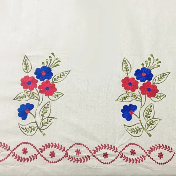 Pack_Of_1_Cream_Cotton_Embroidered_Dilkhush_Bedsheet_Double_Bed